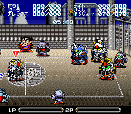 Battle Dodge Ball screenshot 3 for Super Famicom